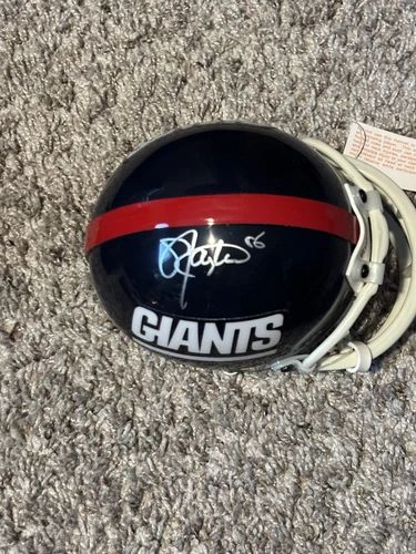 LAWRENCE TAYLOR New York Giants  signed mini helmet HOF auto Riddell no COA