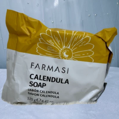 Farmasi Dr C Tuna Calendula Bar Soap Jabon 4.41oz For Face & Body Jabon 125gr