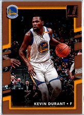 2017-18 Panini Donruss Basketball Kevin Durant Card #47 Golden State Warriors