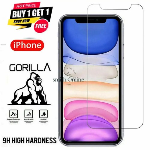 Tempered Glass Screen Protector For iPhone 12,11 13 Pro Max Mini iPhone 14 15 16 - Picture 2 of 2