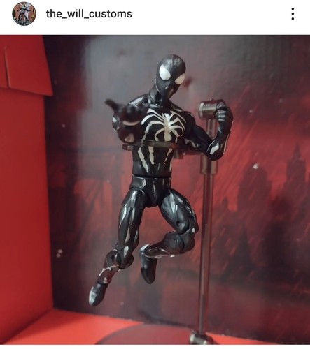 1:18 3.75 custom action figure Spiderman Symbiote - Picture 3 of 9