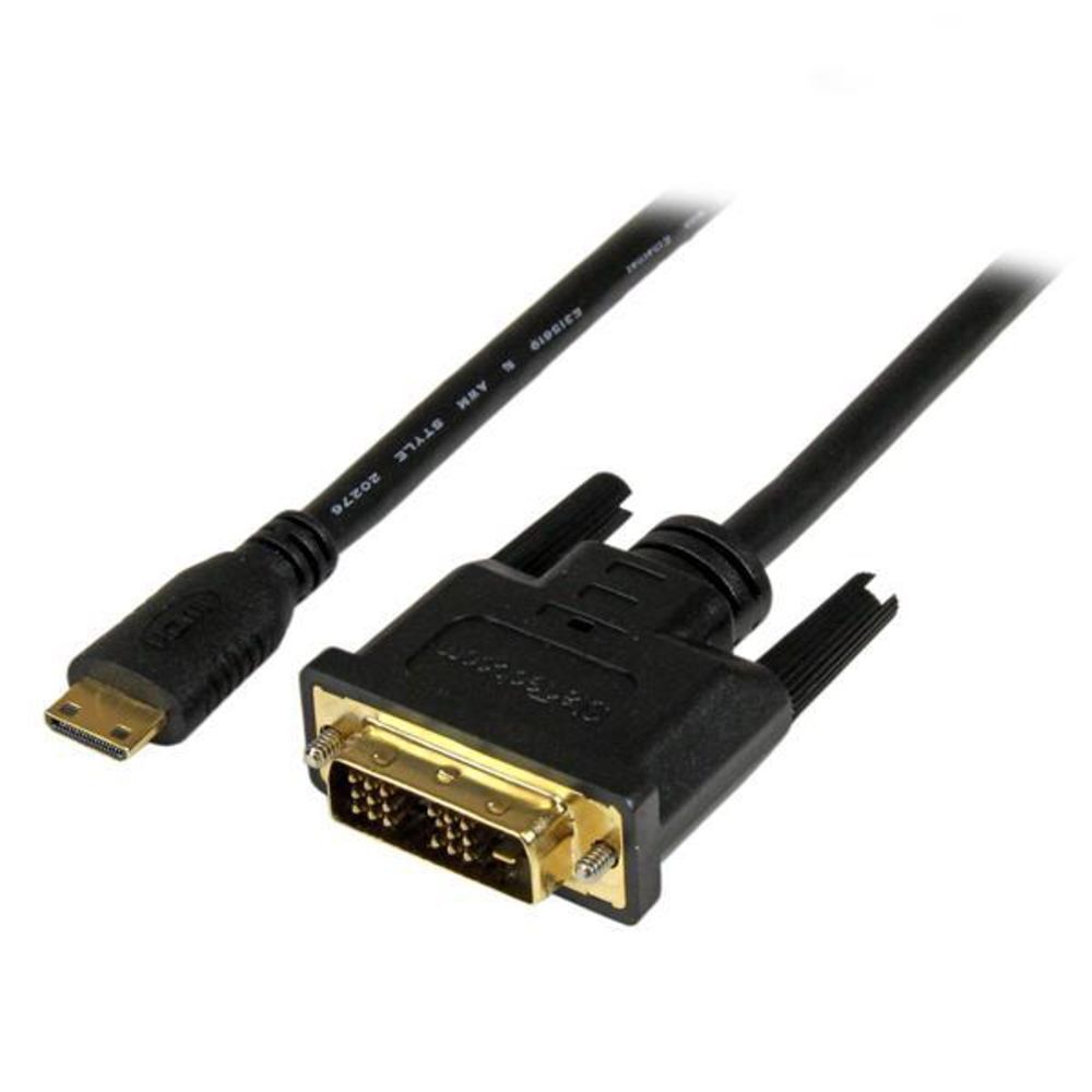 StarTech.com HDCDVIMM2M 2m Mini HDMI auf DVI-D Одноканальный кабель St/St