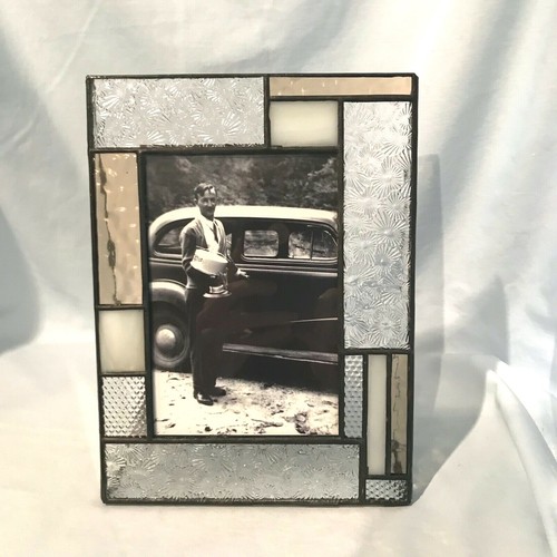 J. Devlin Glass Frame Ivory Peach Florentine 8.75" x 6.5" Vertical 6 x 4 $59.99 - Picture 2 of 12