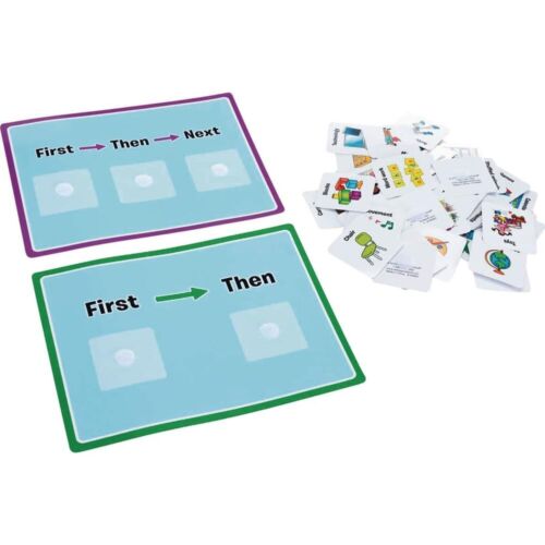 Customizable First-Then Board System with 66 Picture Cards for Children’s Needs - Picture 5 of 9