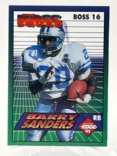 1994 Collector's Edge The Boss Squad Card #16 Barry Sanders Detroit Lions