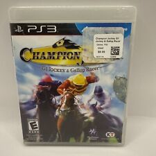 Champion Jockey G1 Jockey & Gallop Racer PS3 PAL 2 Complete with Manual