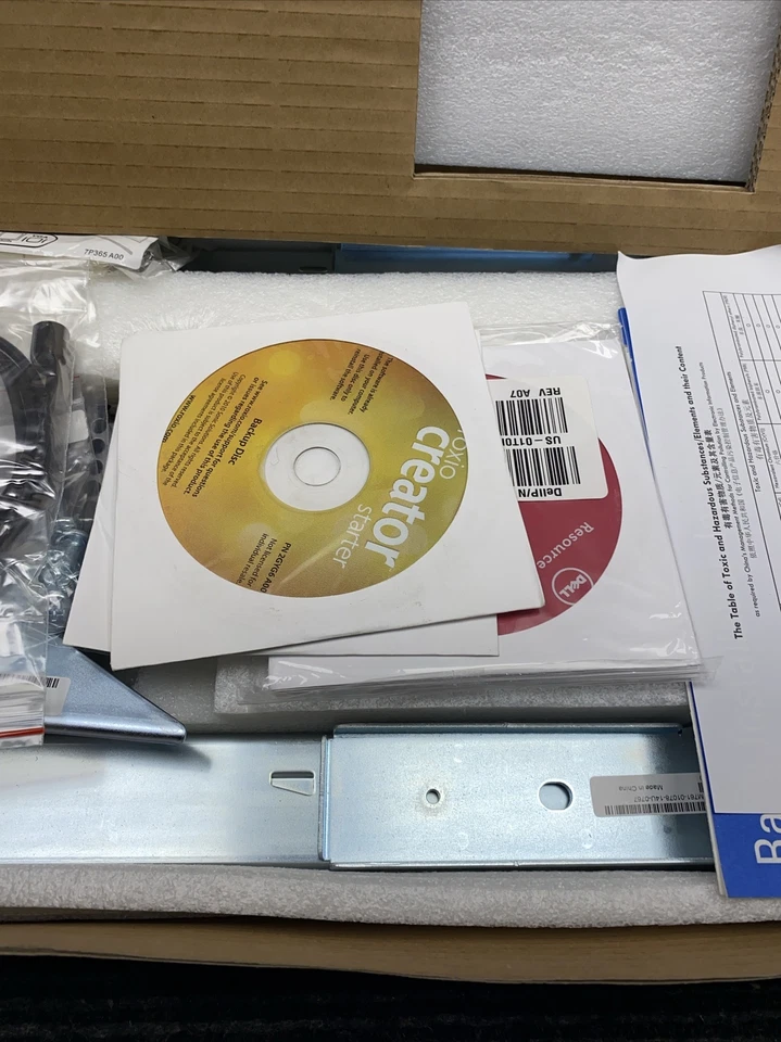 Dell PowerEdge Mounting Kit RCKRL, R/V, 2U, SL V4 Server Rail - 0FN360 - Image 2 of 4