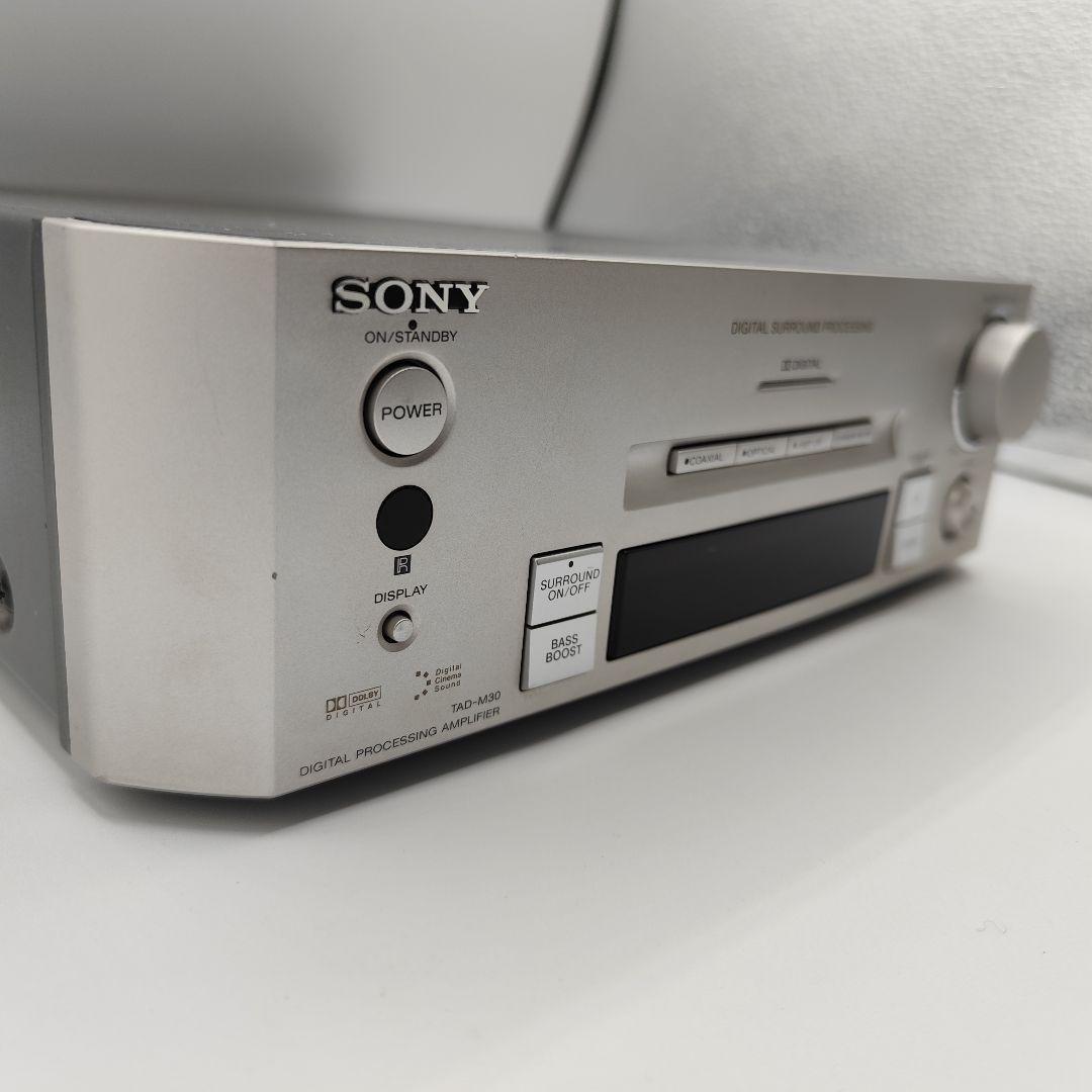 SONY 3chアンプ内蔵ドルビーデジタルプロセッサー『TAD-M30』 動作品 SONY 3ch amplifier built-in Dolby digital processor 