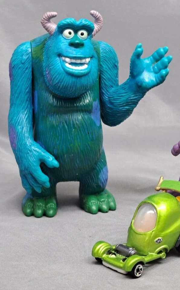 De colección Randall, Sully Monsters Inc MCDONALD'S Happy Meal 2001 Posable Foto 4 de 4
