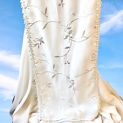 Flora Nikrooz Nordstrom Negligee Nightgown Vintage Womens Large PANEL SPLITS New - Picture 6 of 11