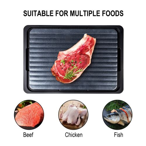 Fast Defrosting Tray Frozen Meat Heat Conduction Tray Thawing Board Frozen Food - Picture 5 of 7