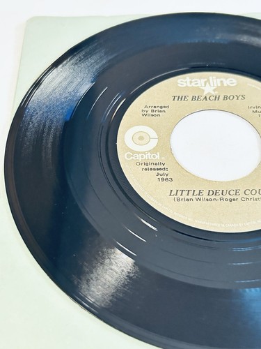 The Beach Boys (Little Deuce Coupe/Surfer Girl) 7" [Capitol/Star Line, 1972] En muy buen estado+ - Imagen 8 de 12