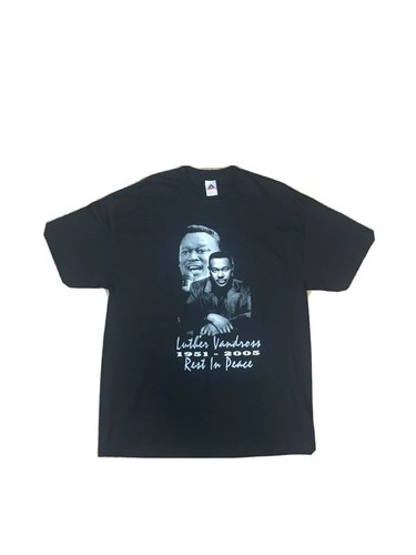 Luther Vandross Vintage 2005 Tour T-Shirt Mens Siz