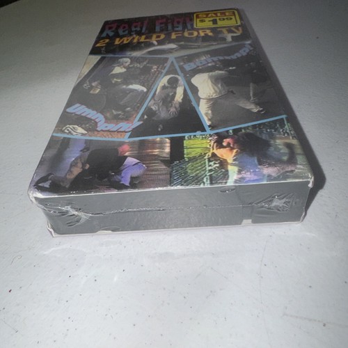 New Sealed VHS Real Fighting 2 Wild For TV VHS Rare Reality - Picture 12 of 14