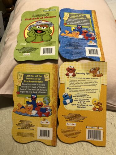 Sesame Street Board Book Set of 4 - Picture 2 of 7