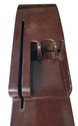 VTG Cutco Brown Bakelite 3-slot Knife Carving Fork Holder Wall Rack Drawer Tray - Picture 10 of 13