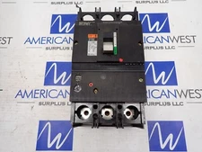 New Merlin Gerin CF250N 125 Amp 3 Pole 480V Circuit Breaker, AUX Switch 37402