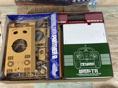 Unused TAMIYA 1/25 RC Radio Control Tank German Tank Panther A ITEM 56602 - Picture 10 of 14