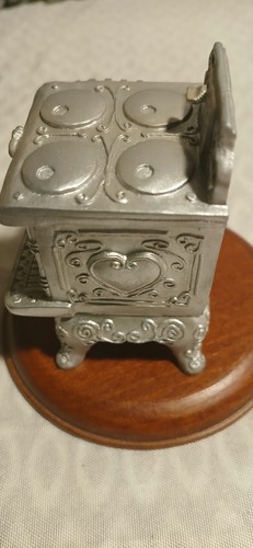 Vintage Mini Dollhouse Kitchen 1998 Enesco by Priscilla Hillman Stove Oven - Picture 3 of 7