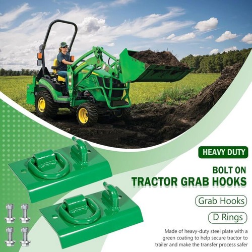 Bucket Hook Grab Hooks for John Deere Compact Tractor 1025R 2032R 3320 2520 - Bild 2 von 13