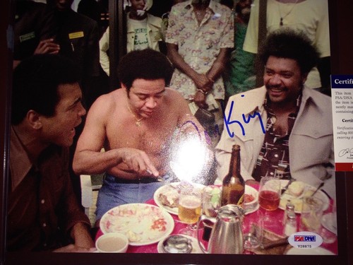 Don King  boxing promoter PSA DNA auto autograph photo & Muhammad Ali in picture - Picture 5 of 10