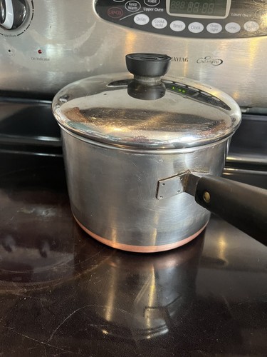 revere ware 3 qt saucepan pre 68 - Picture 2 of 5