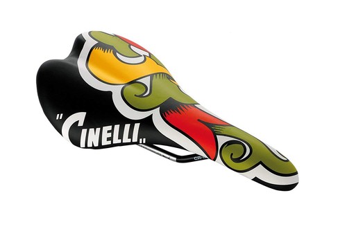 CINELLI SCATTO Bike Saddle, Fixed Gear Fixie Track Road MTB Bicycle Seat - Picture 3 of 12