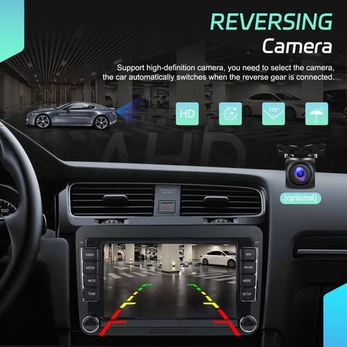 4+64GB Autoradio Wireless Carplay Android Auto GPS WIFI für VW/Seat/Skoda Kamera - Bild 11 von 24