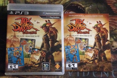 Jak and Daxter Collection (Sony PlayStation 3, 2012) PS3 Case + Booklet Only