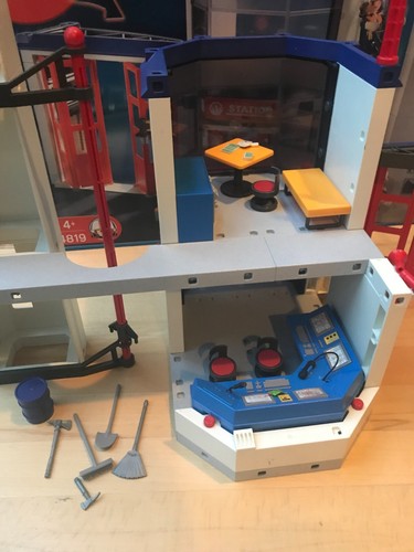 PLAYMOBIL Feuerwehrstation Feuerwehrwache 4819 + OVP + Aufbauanleitung - Bild 5 von 6