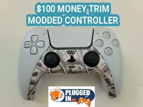 ModdedZone BF2042 Smart Rapid Fire Custom PRO Modded Controller for PS5 FPS  COD games (control mods via phone APP. Anti Recoil Mod is available via the  App) 