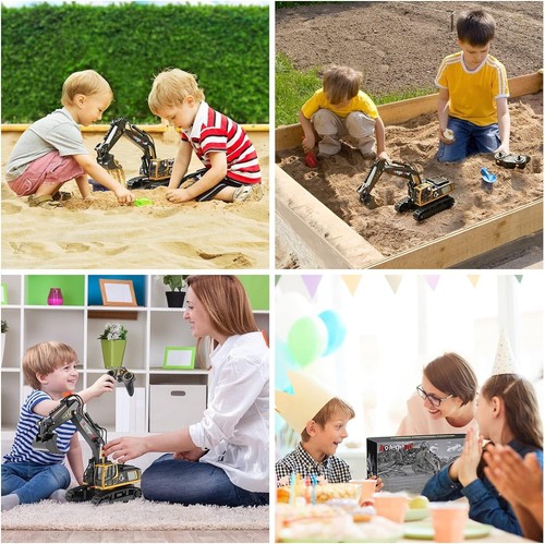 Exciting 11 Channel Remote-Control Excavator - Perfect Gift for Young Engineers - Picture 9 of 9