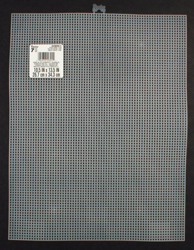 7 Mesh Count Darice Clear Plastic Canvas Sheet Bulk 10.5 x 13.5 Inch 50 Sheets - Picture 4 of 5