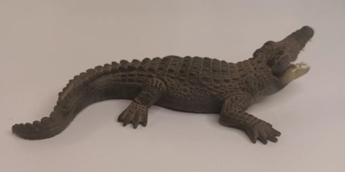 Schleich Crocodile 14305 Retired 2007 Handpainted Animal Figure Toy Germany - Picture 2 of 8
