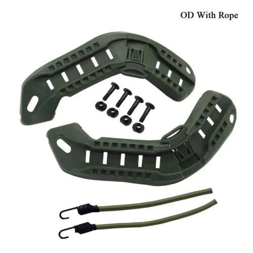Kit montaggio guida laterale casco tattico MICH2000 ABS ARC accessorio guida guida casco - Foto 16 di 17