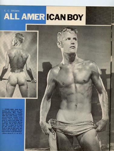 YOUNG ADONIS MAGAZINE* 1963 PHYSIQUE IN POSE * BOB MIZER* ULTRA RARE *FULLSIZE - Picture 7 of 11