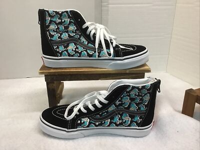 VANS フルデコレタード　グリーンDEFEND SKATE スタジャン 66 VANS スタジャン
