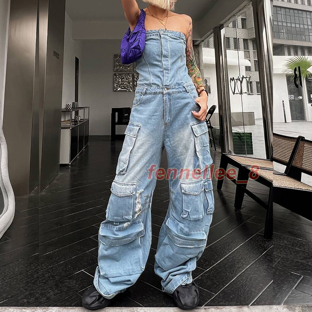 JUNKYSTYLE × PAYDAY FRONT OPEN OVERALL Vintage Denim Men's Work Overalls | Cockpit USA