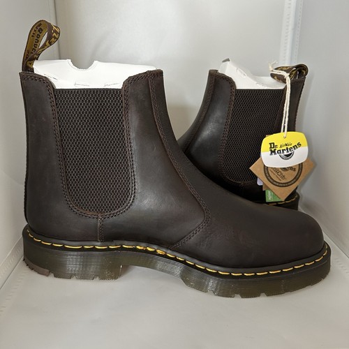 NEW Dr. Martens Work 2976 Chelsea SR Boot Unisex Brown Shoes 12 US Size - Picture 11 of 18