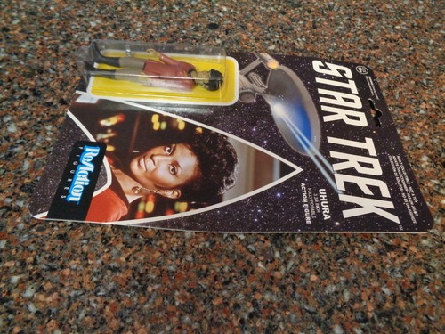 Lot 4 Star Trek Funko ReAction Figure 3.75" Spock Sulu McCoy Uhura Series 1 NEW - Picture 9 of 21