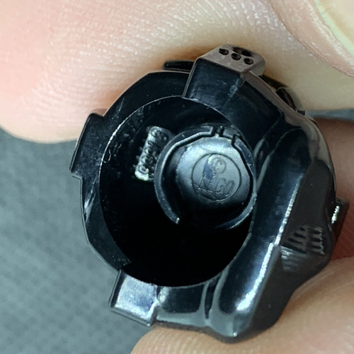 NEW LEGO Helmet SW Stormtrooper Blank TIE Fighter Pilot Black 87556 - Picture 3 of 3