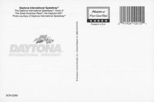 Postcard FL: Daytona International Speedway, Daytona Beach, Florida, 4x6, Unused - Picture 2 of 2