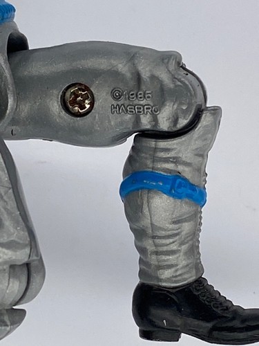 1985 G.I. Joe Cobra Lampreys v1 Hydrofoil Pilot 3.75” w/ Mail Away File Card - Picture 10 of 11