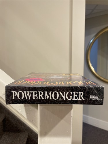 VINTAGE POWERMONGER BIG BOX IBM PC 5.25" 1.2 Mb Disks GAME BRAND NEW SEALED - Picture 5 of 7