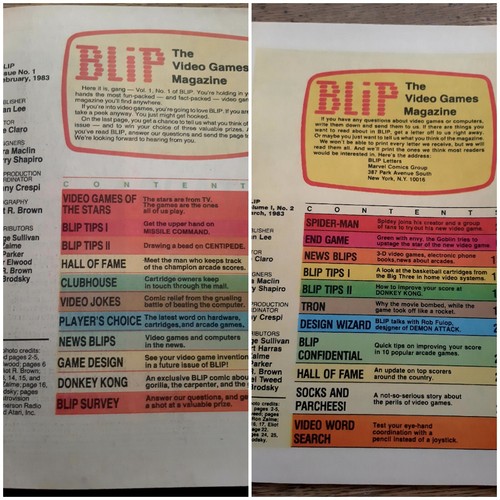 FULL SET #1 THRU #7 Blip Videospiele Magazin #1-6 SAMMLERQUALITÄT 7 Leser - Bild 16 von 24