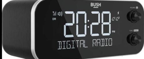 Bush DAB+ Clock Radio with Wireless Charging Dock and Dual Alarm - NEW - Picture 7 of 8