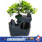 Rockery Waterfall Fountain Desktop Ornament Indoor Feng Shui Water Sound Decor