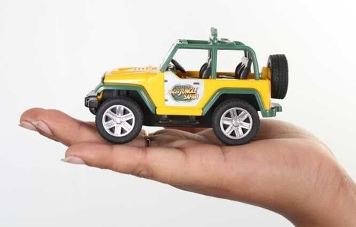 Plastic Pull Back Safari Car Toy- A Multicolored Pull Back Vehicle for Kids Gift - Bild 2 von 12