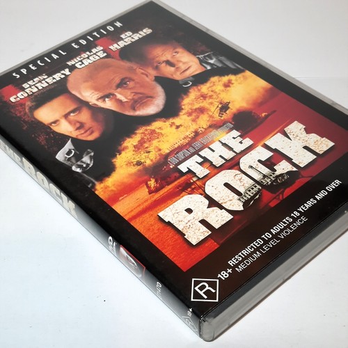 The Rock (DVD, 1996) Region 4 Nicolas Cage Sean Connery Ed Harris Action - Picture 6 of 6