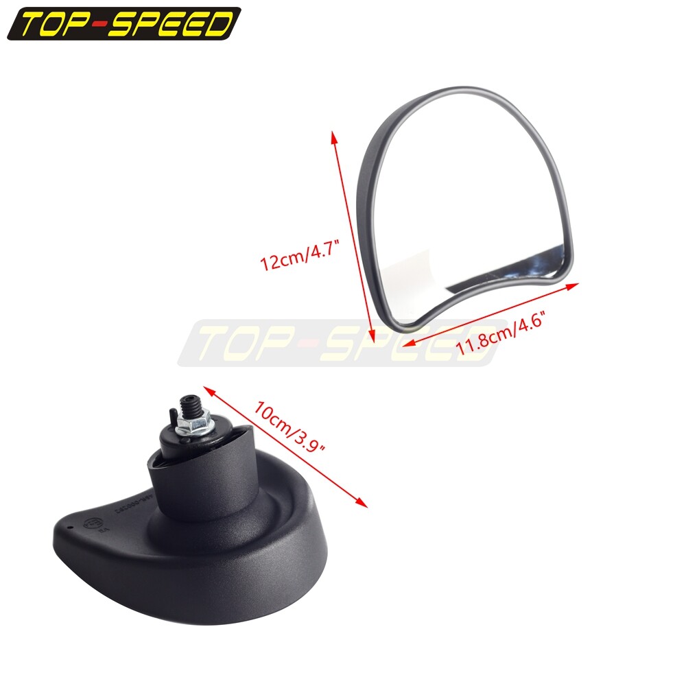 ReFa - YM♡ Motorcycle Fan-shaped Rearview Mirrors Fits '14-later